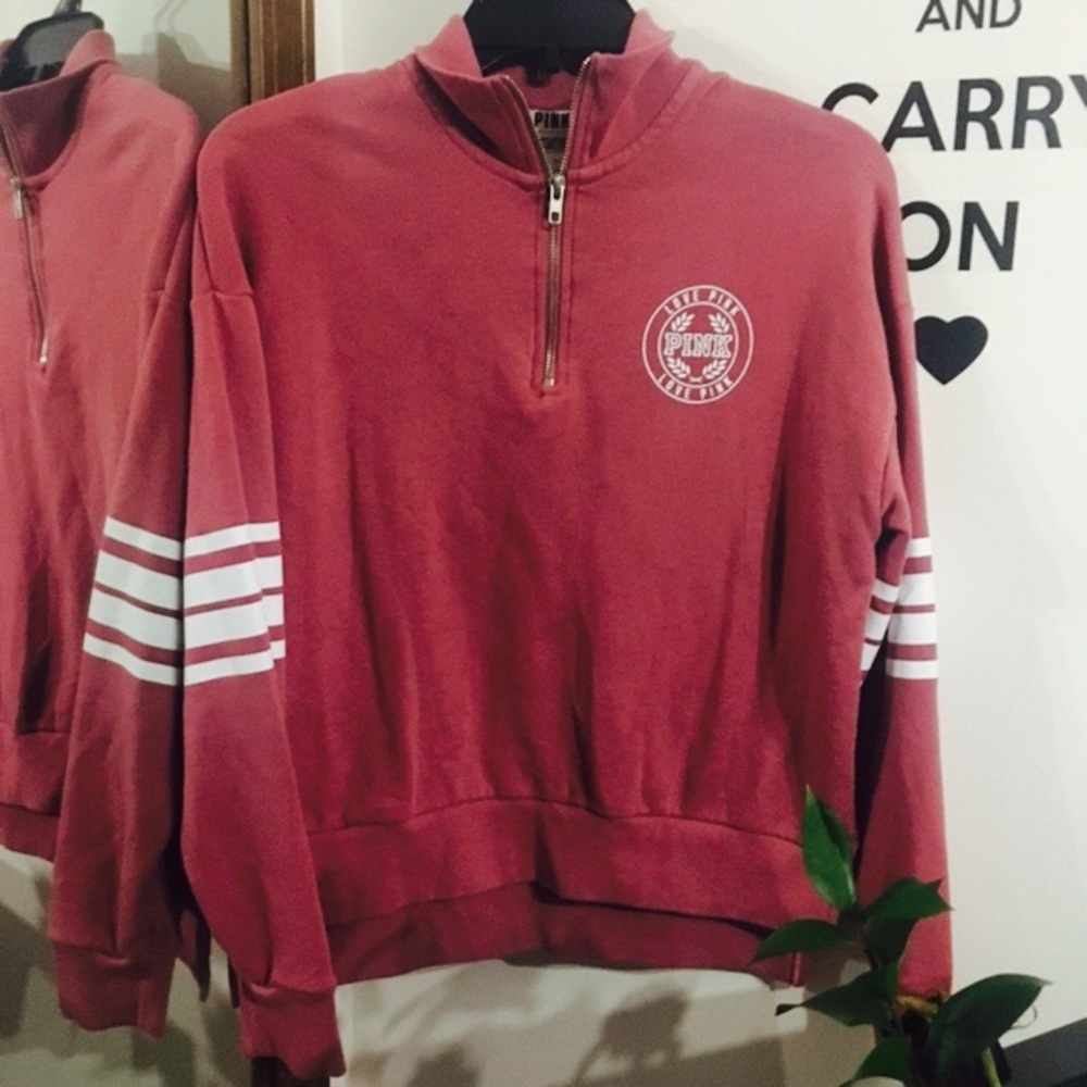 Pink hoodie